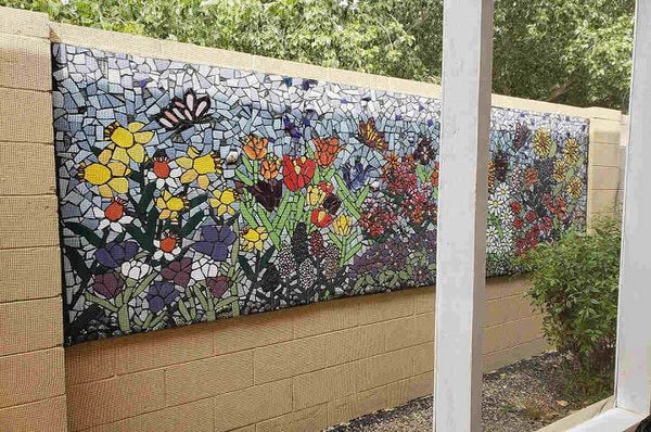 How to Make Outdoor Mosaic Wall Art?