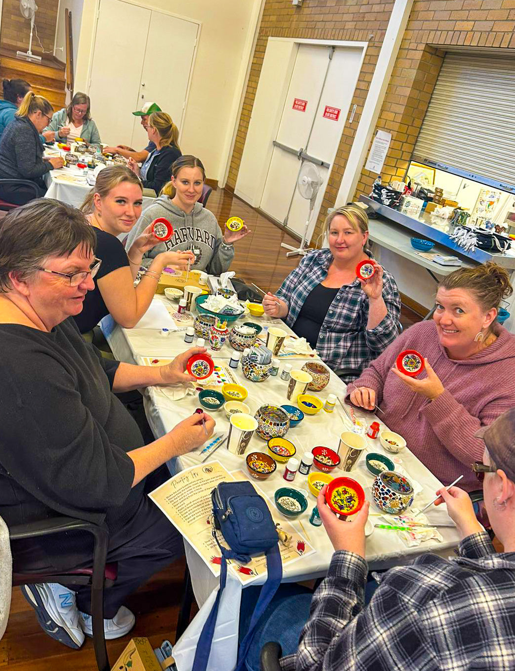 Ceramic Paint and Sip Class in Canberra