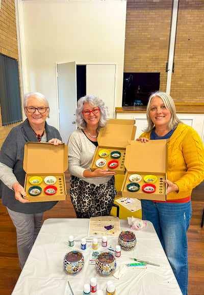 Ceramic Paint and Sip Class in Canberra