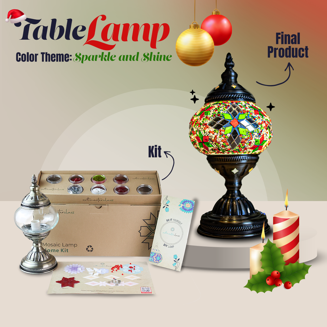 Table Lamp Christmas Collection DIY Kit