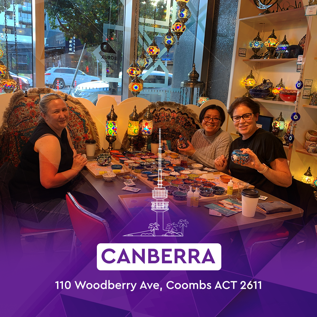 Turkish Lamp Workshop in Canberra